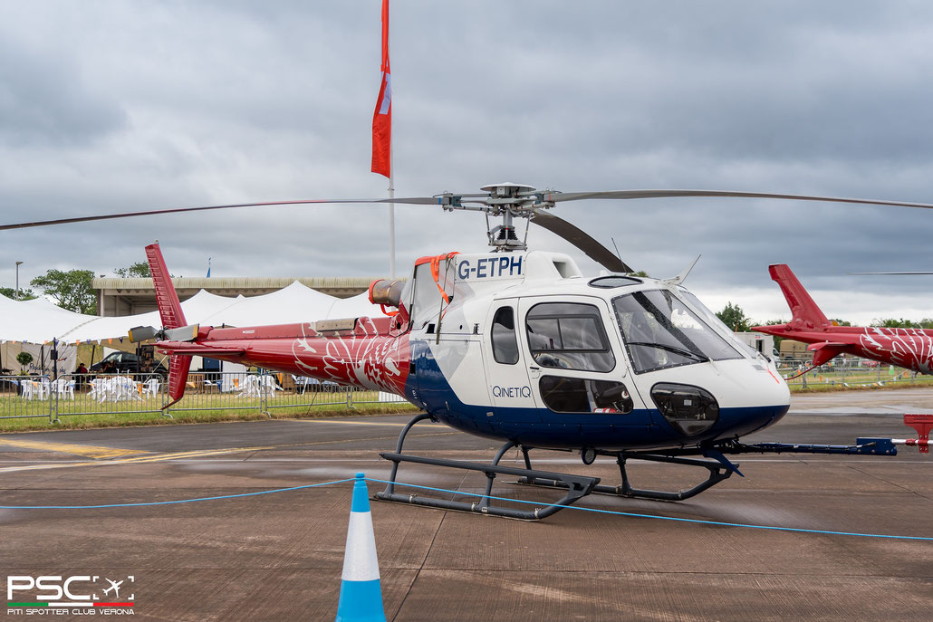 G-ETPH Airbus Helicopters AS350B3 Ecureuil QinetiQ @ RIAT 2024 © Piti Spotter Club Verona