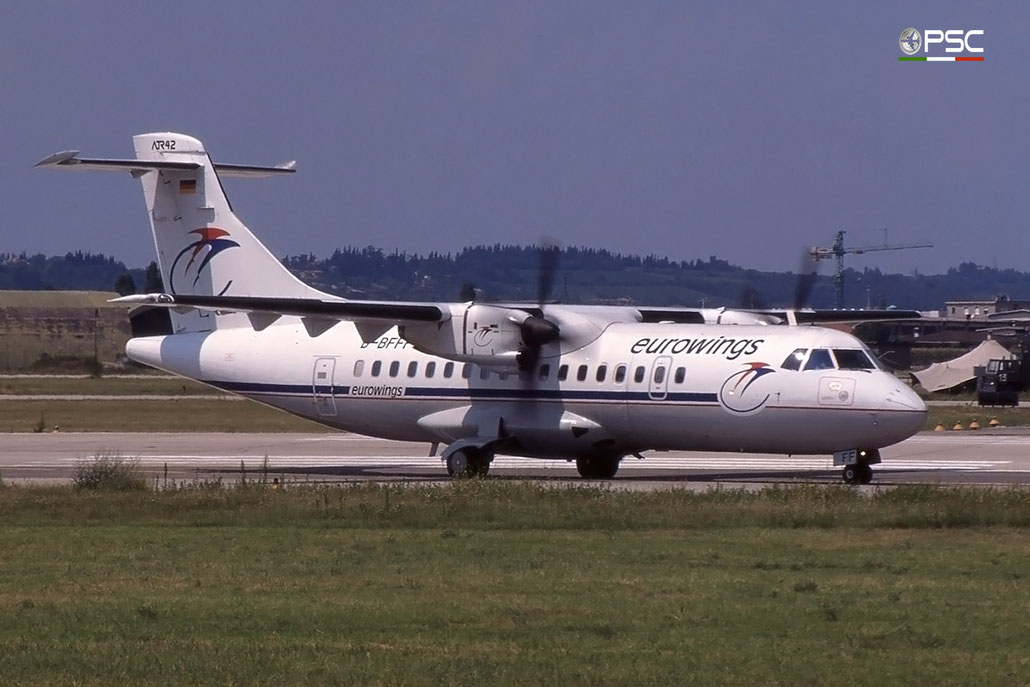 D-BFFF ATR42-300 130 Eurowings © 2017 courtesy of Marco Ceschi - Piti Spotter Club Verona
