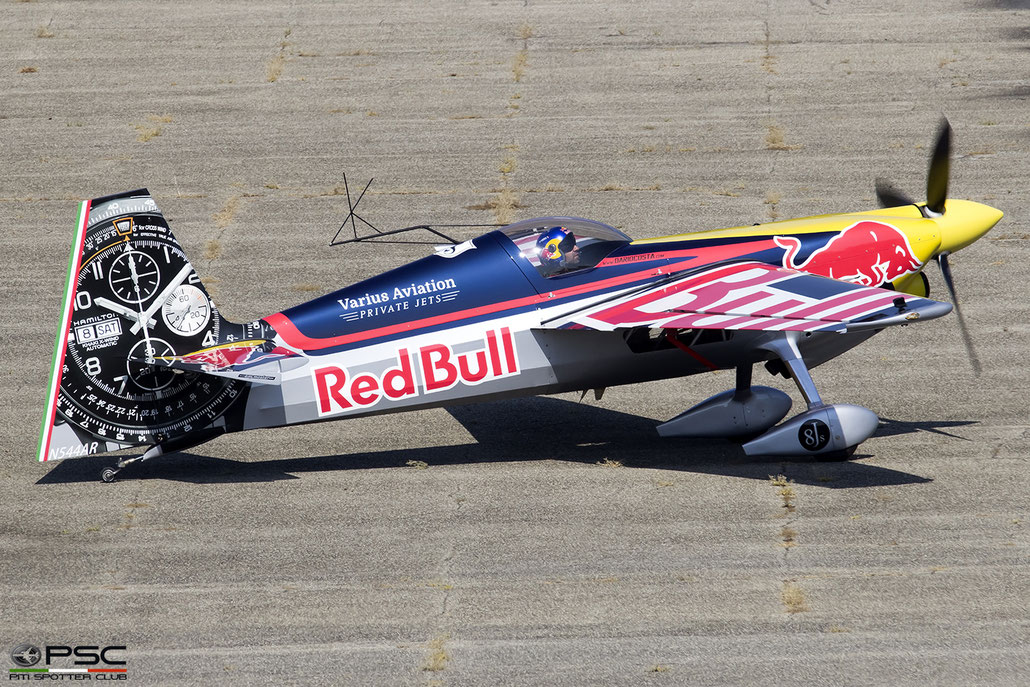 N544AR Red Bull - The Flying Bulls Zivko Edge 540 @ Reggio Emilia 05 2019  © Piti Spotter Club Verona