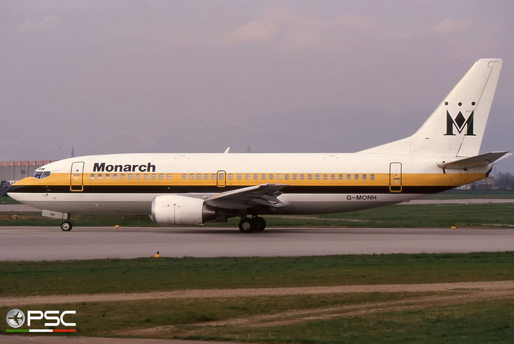 G-MONH B737-3Y0 23685/1357 Monarch Airlines © 2018 courtesy of Marco Ceschi - Piti Spotter Club Verona