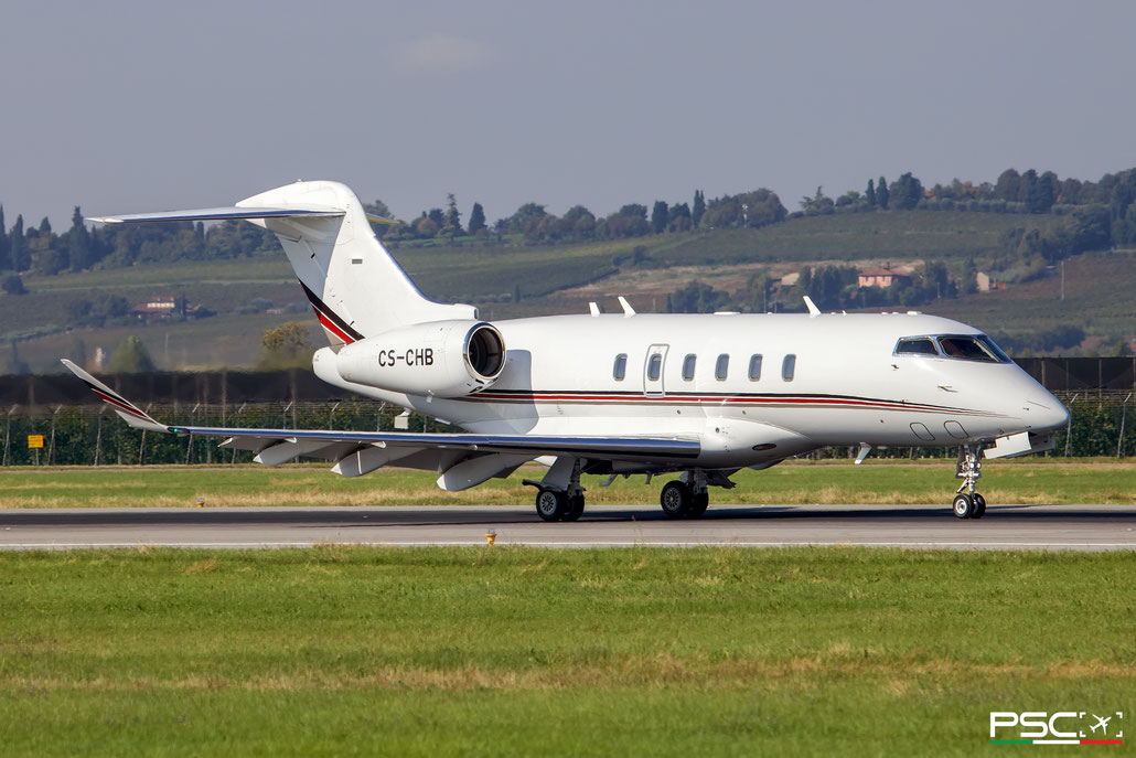 CS-CHB Bombardier Challenger 350 20553  AS907-2-1A  NetJets Europe 2015  @ Verona Villafranca 10 2025 © Piti Spotter Club Verona
