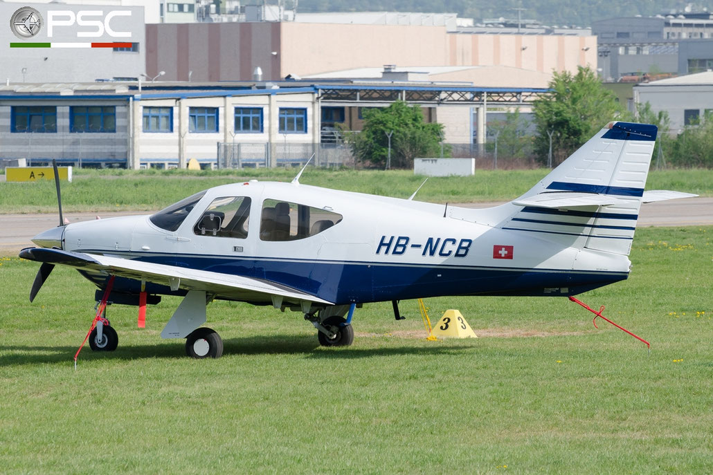 HB-NCB Private Rockwell Commander 112 @ Aeroporto di Bolzano © Piti Spotter Club Verona