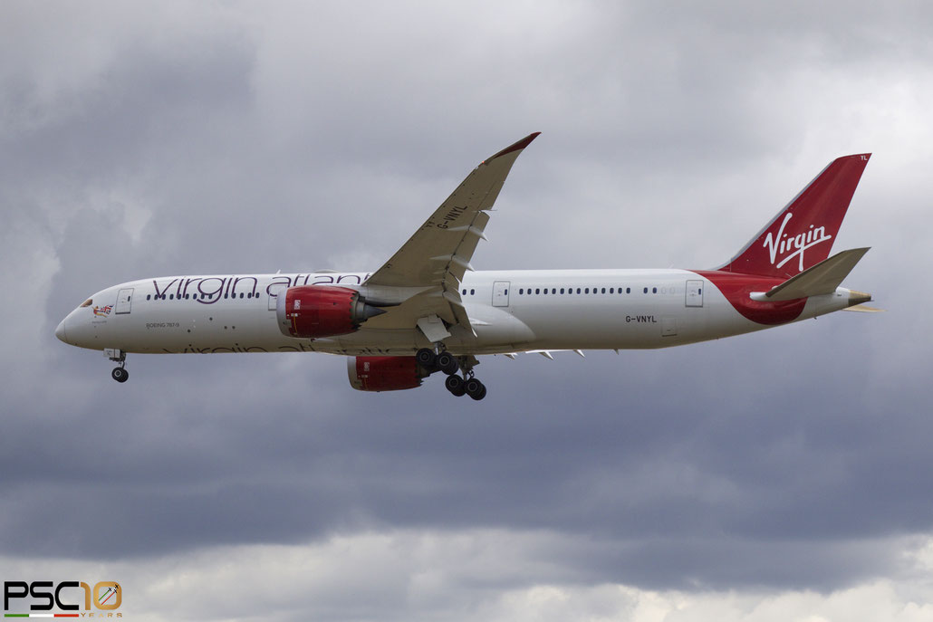 G-VNYL  B787-9  37981/681  Virgin Atlantic Airways  @ London Heathrow ©  2022 Piti Spotter Club Verona