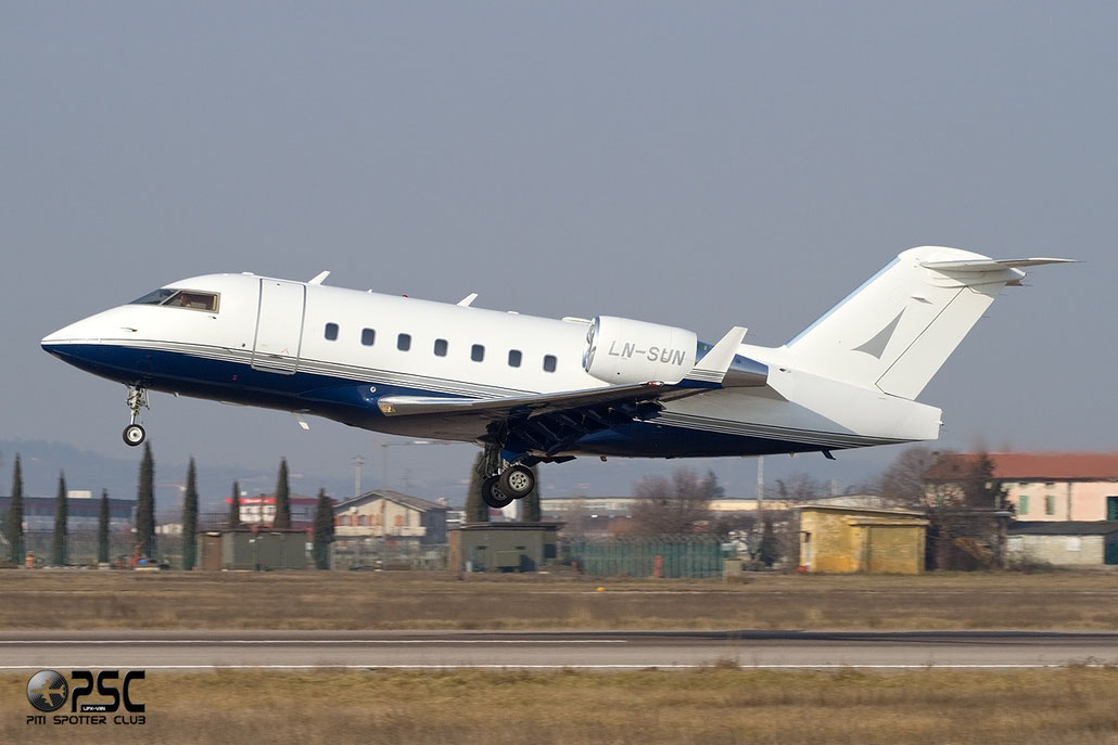 LN-SUN CL-604 5517 Sundt Air A/S