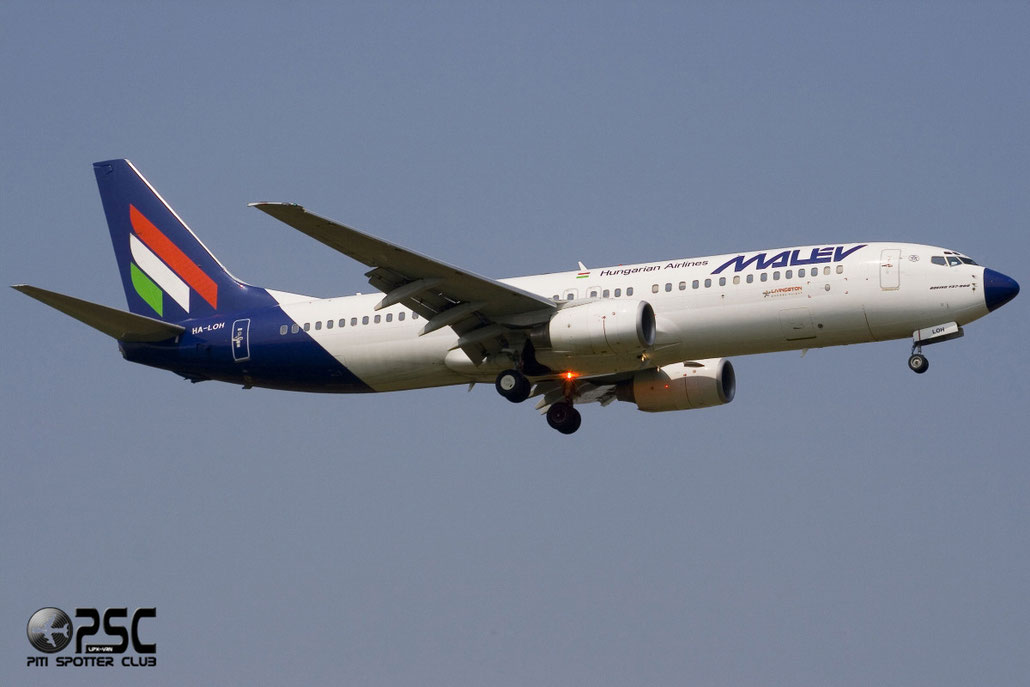 HA-LOH B737-8Q8 30667/1448 Malév Hungarian Airlines-Magyar Légiközlekedési Vallalat