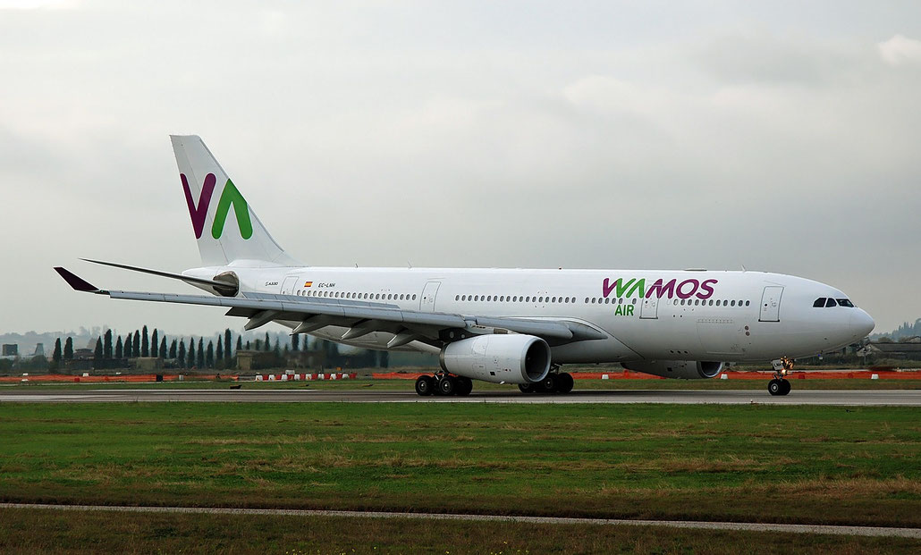 EC-LNH A330-243 551 Wamos Air @ Aeroporto di Verona 03.11.2018  © Piti Spotter Club Verona