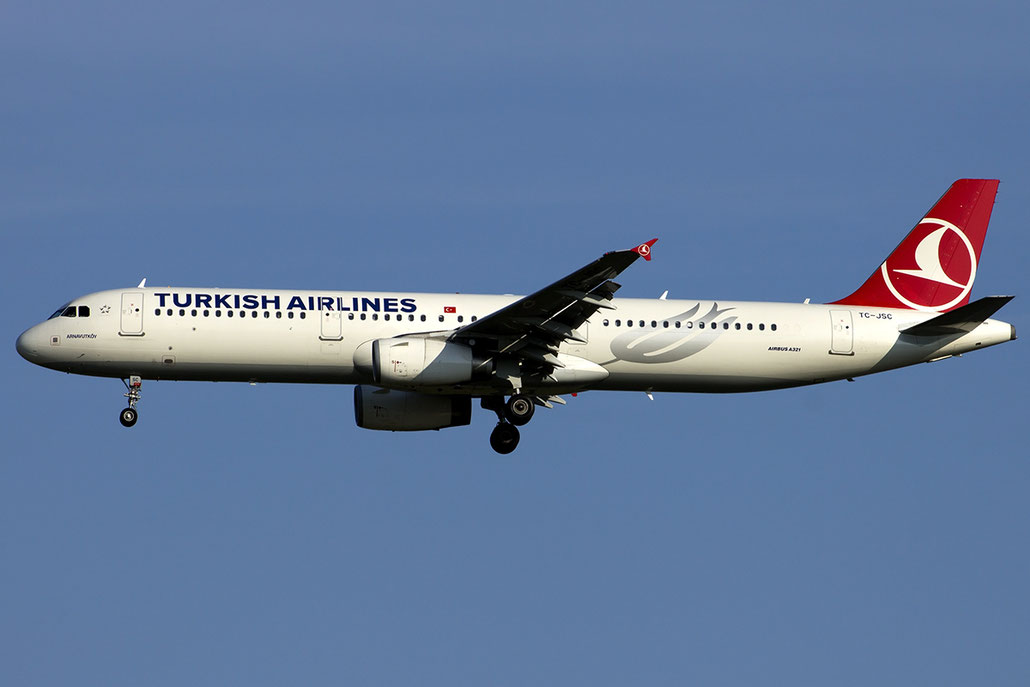 TC-JSC A321-231 5254 Turkish Airlines - THY Türk Hava Yollari @ Venezia Airport 14.08.2014 © Piti Spotter Club Verona