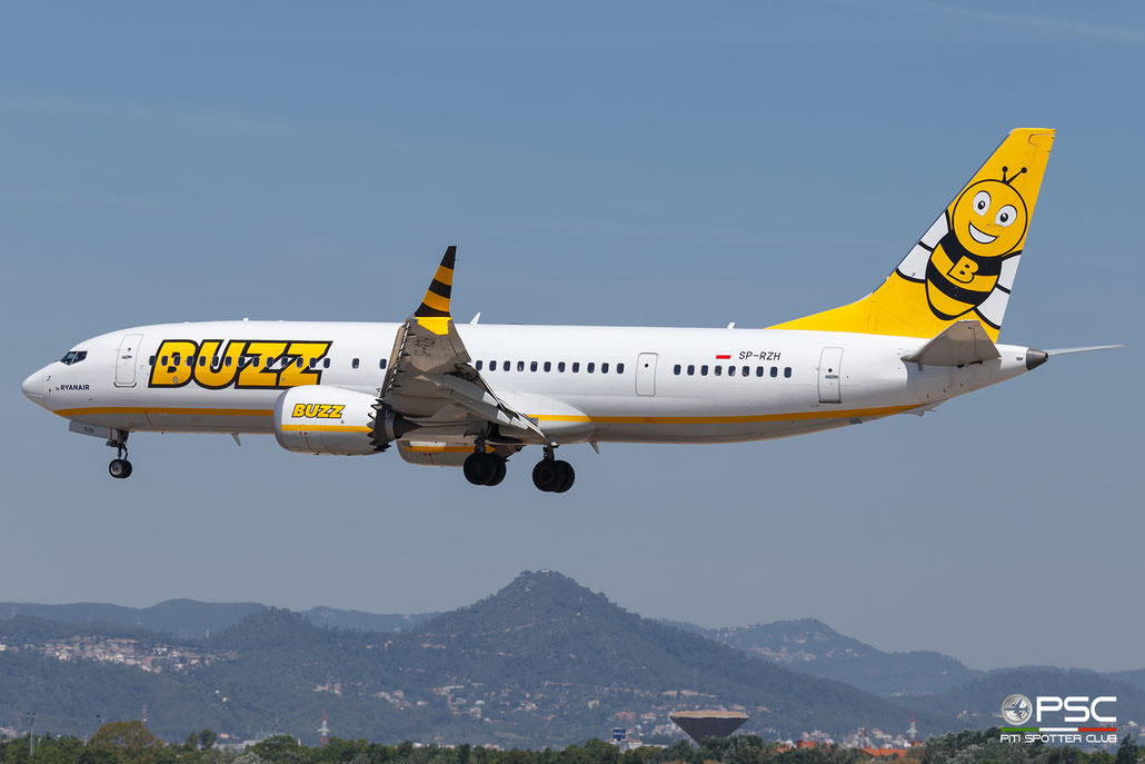 SP-RZH Boeing 737-8200 MAX 62322 7917 LEAP-1B27  Buzz>Ryanair 2021  @ Barcellona BCN 05 2026 © Piti Spotter Club Verona