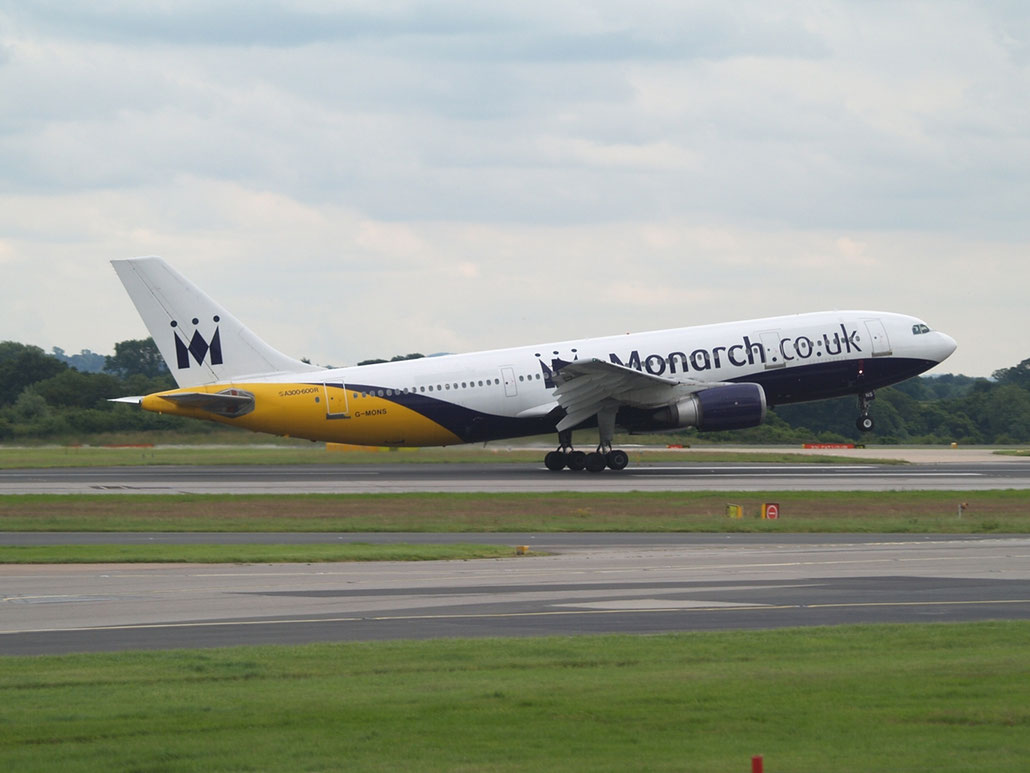 G-MONS A300B4-605R 556 Monarch Airlines @ Manchester Airport 20.07.2012 © Piti Spotter Club Verona