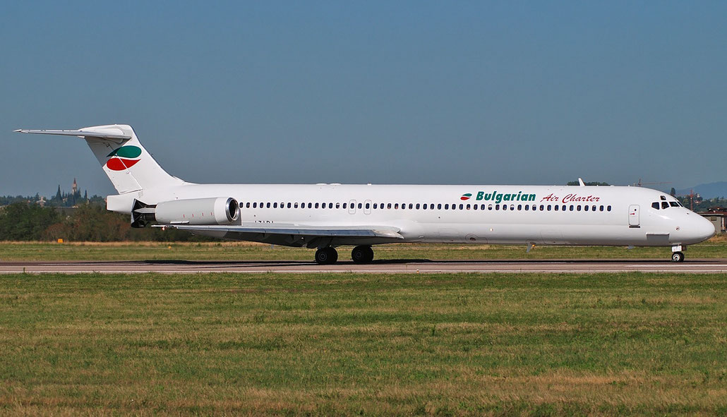 LZ-LDJ MD-82 53230/2106 Bulgarian Air Charter @ Aeroporto di Verona 03.09.2018  © Piti Spotter Club Verona