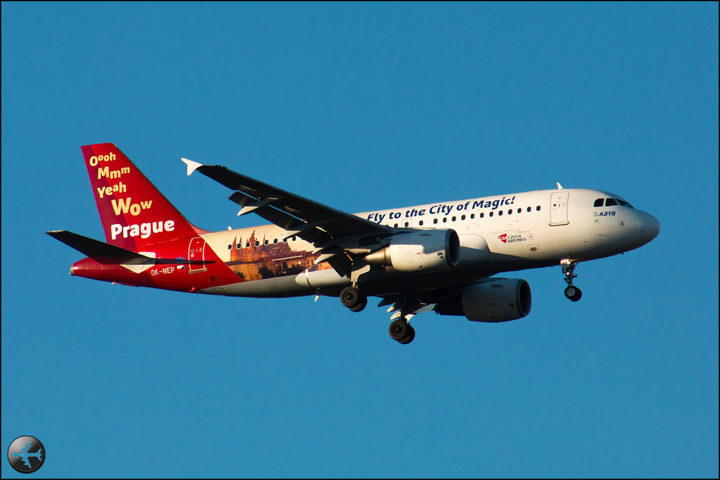OK-NEP A319-112 3660 CSA Czech Airlines @ Milano Malpensa Airport 31.01.2015 © Piti Spotter Club Verona
