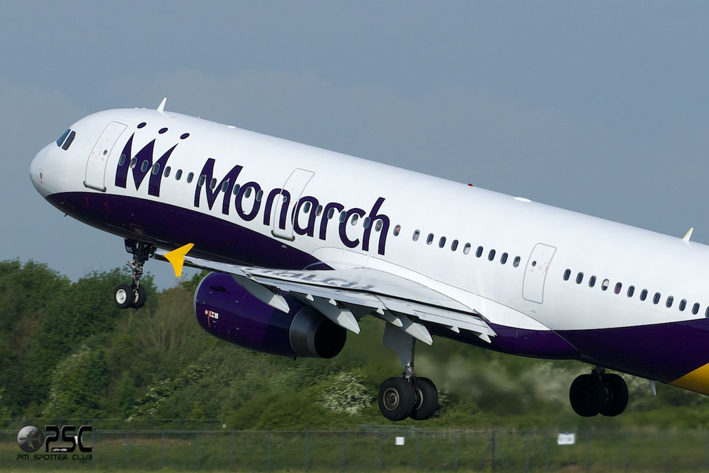 G-OZBO A321-231 1207 Monarch Airlines @ Manchester Airport 13.05.2014 © Piti Spotter Club Verona