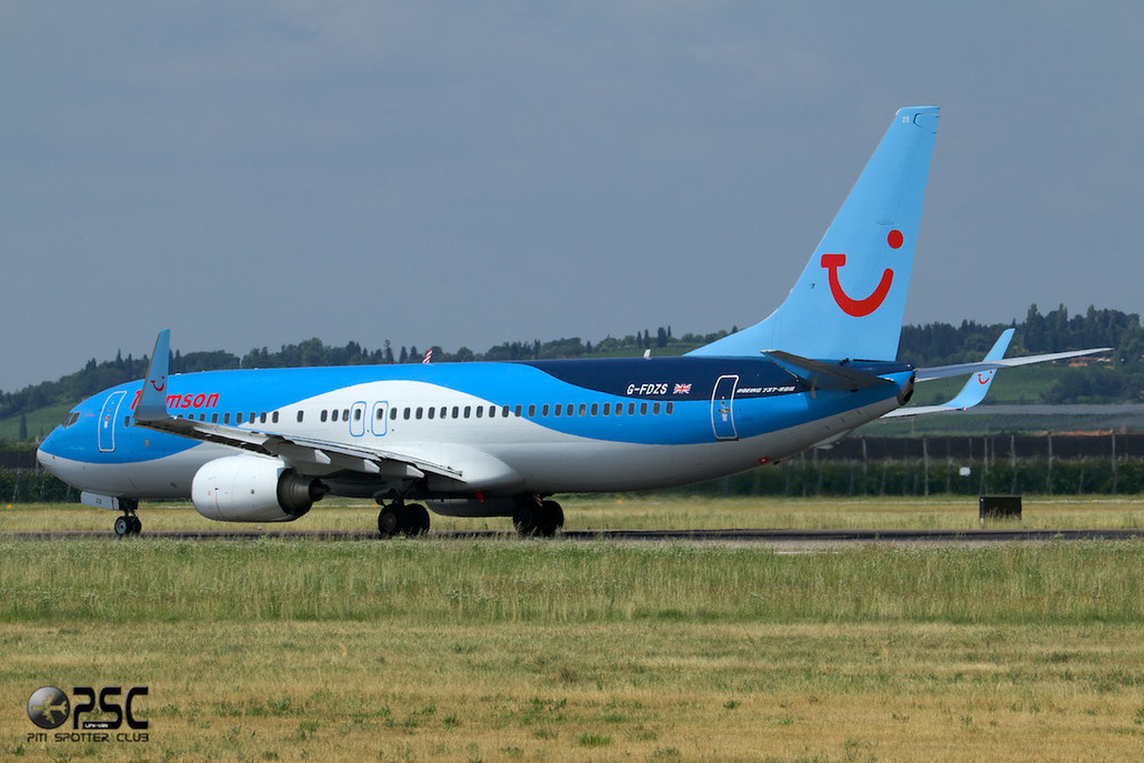 G-FDZS B737-8K5 35147/2866 Thomson Airways