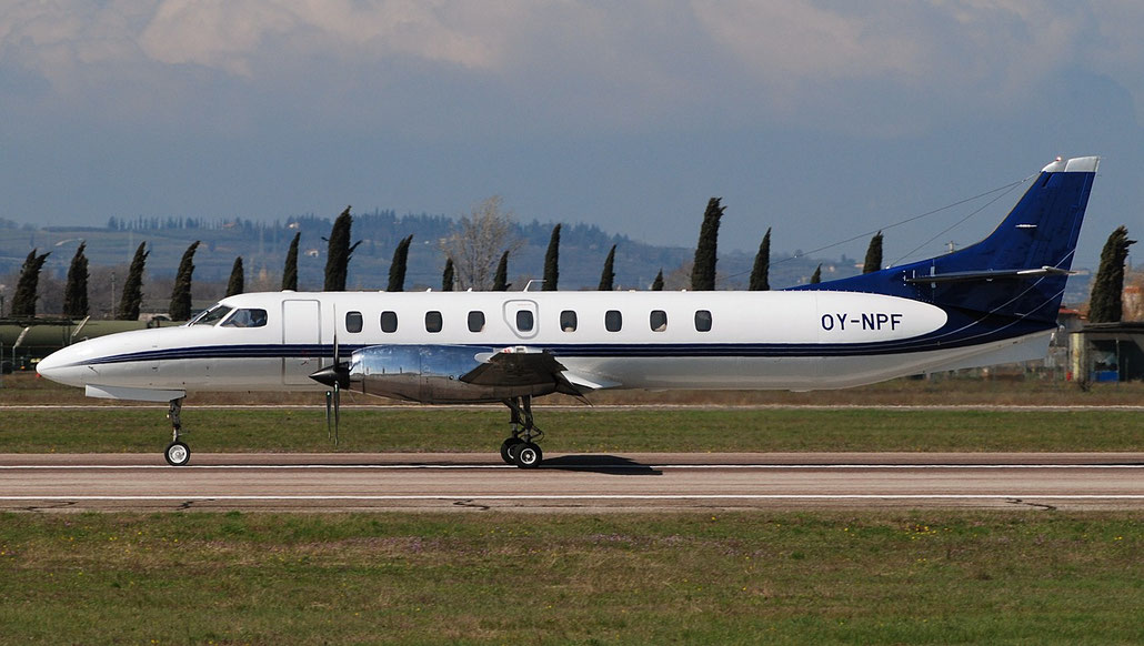 OY-NPF SA227DC DC-880B North Flying @ Aeroporto di Verona 16.03.2018  © Piti Spotter Club Verona