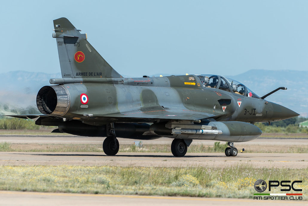 675  3-JI  Mirage 2000D  549  EC02.003 © Piti Spotter Club Verona