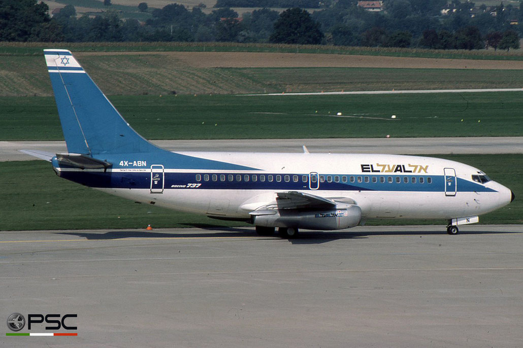 4X-ABN B737-258 22856/910 El Al Israel Airlines © 2018 courtesy of Marco Ceschi - Piti Spotter Club Verona