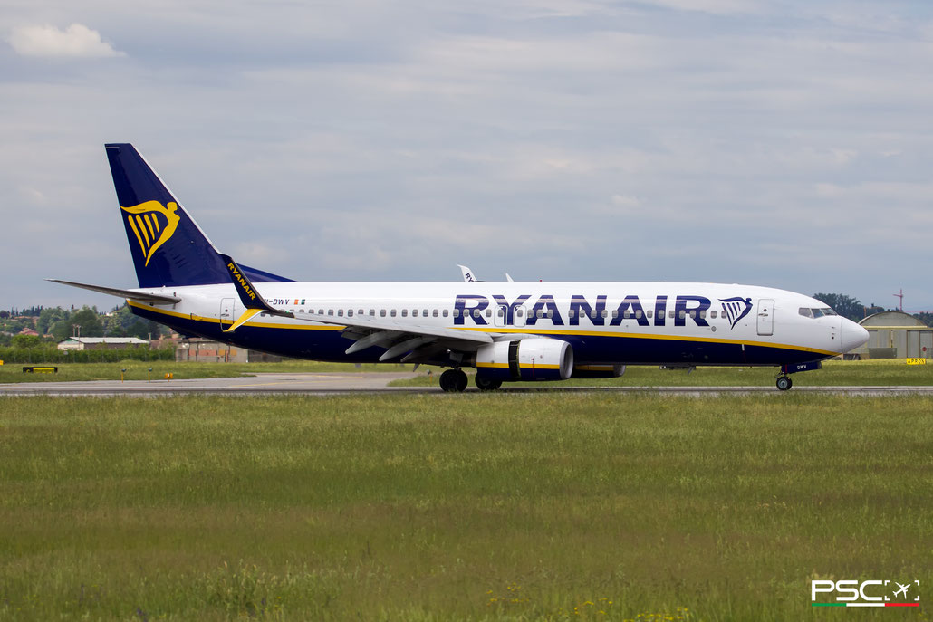 EI-DWV Boeing 737-8AS 33627 2492 cfm56-7B24  Ryanair 2008  @ Verona Villafranca 04 2026 © Piti Spotter Club Verona