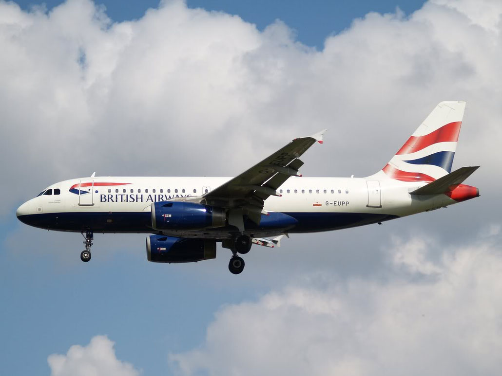 G-EUPP A319-131 1295 British Airways @ London Heathrow Airport 08.2007 © Piti Spotter Club Verona