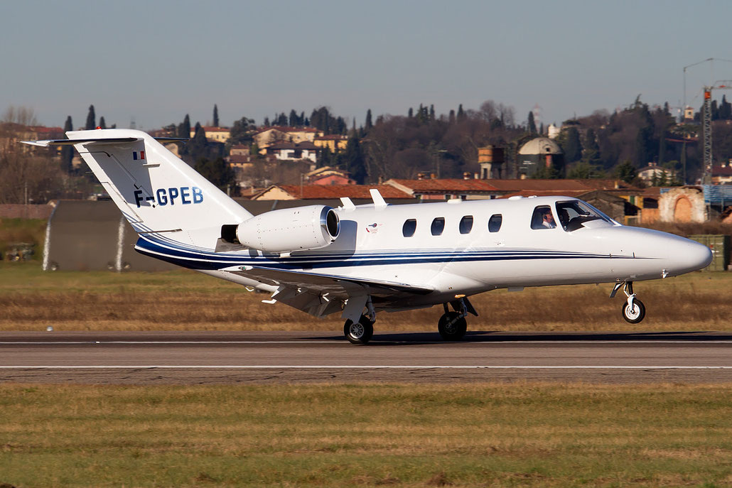 F-GPEB Ce525 525-0533 ADD Sarl @ Aeroporto di Verona © Piti Spotter Club Verona