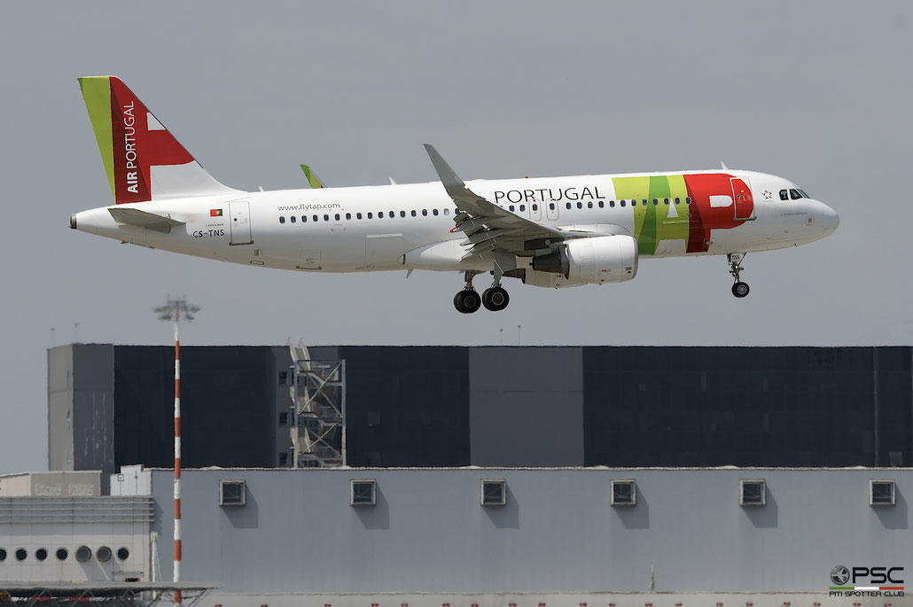 CS-TNS A320-214 4021 TAP Air Portugal - Transportes Aéreos Portugueses @ Milano Malpensa Airport 05.05.2018 © Piti Spotter Club Verona