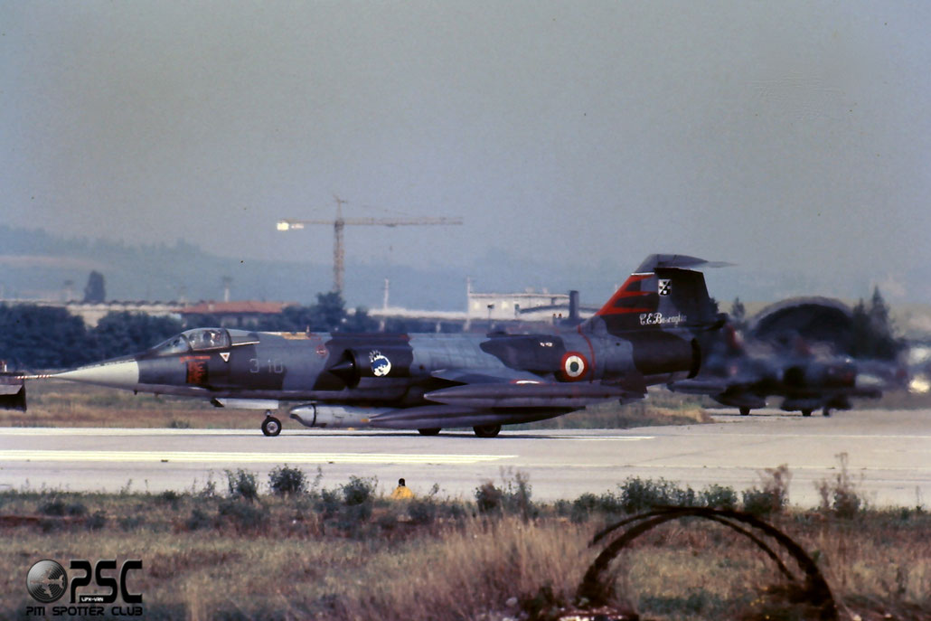 Gli F-104 del Terzo Stormo: 3-10 -  @ Aeroporto di Verona   © Piti Spotter Club Verona