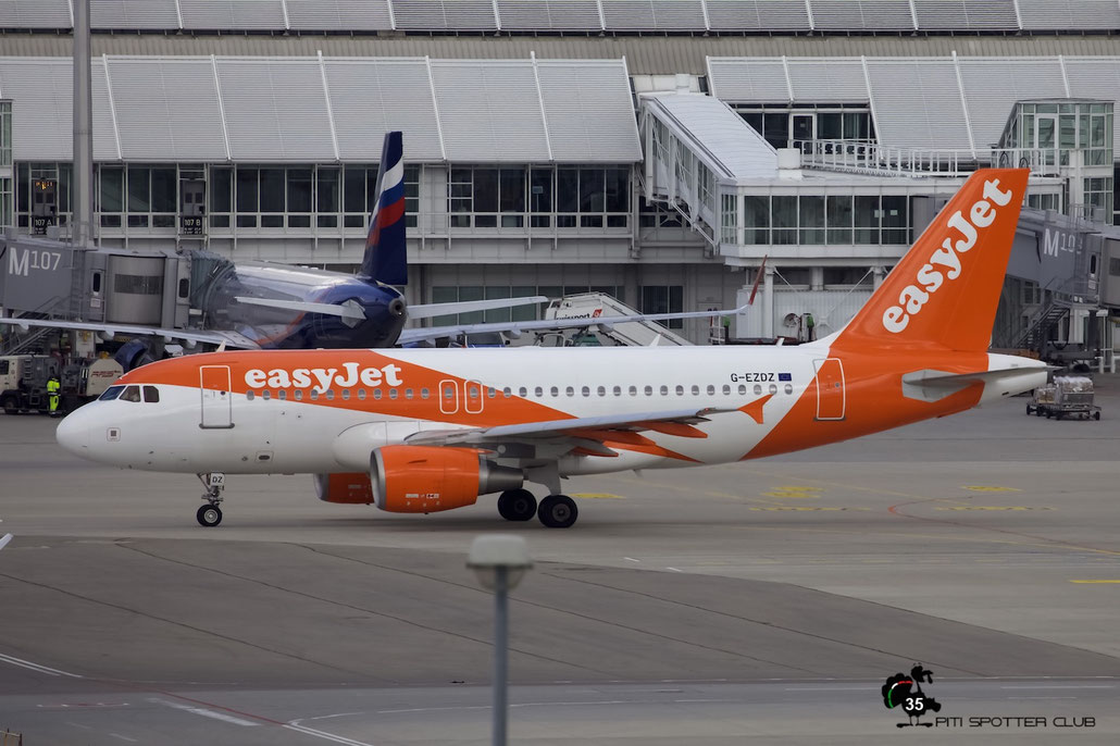 G-EZDZ A319-111 3774 EasyJet Airline @ Munich Airport 15.05.2016 © Piti Spotter Club Verona