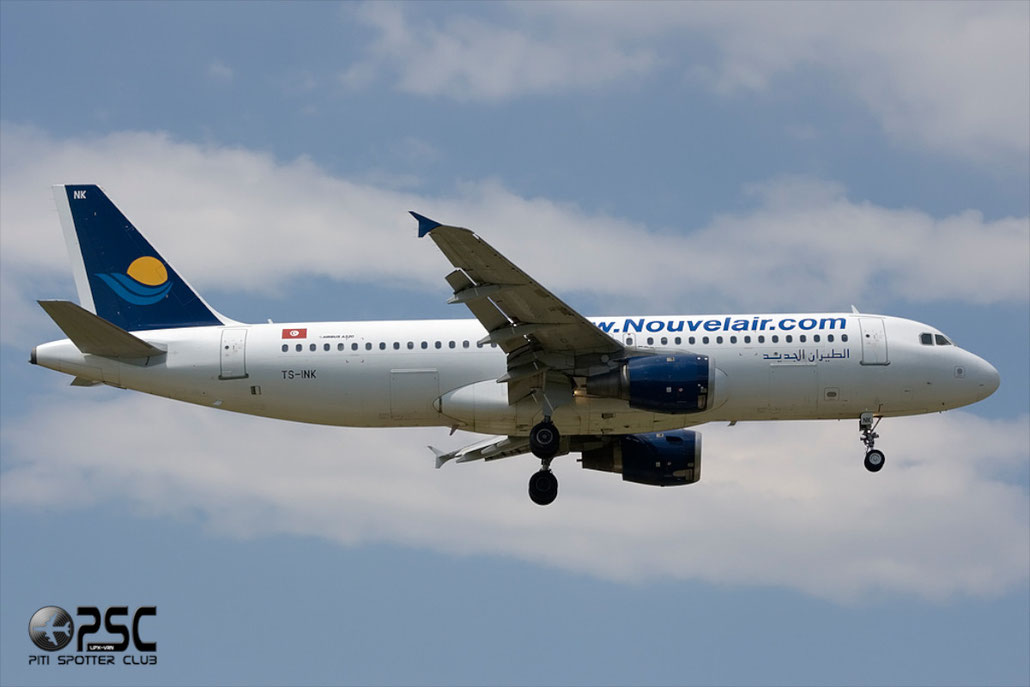 TS-INK A320-211 112 Nouvelair Tunisie