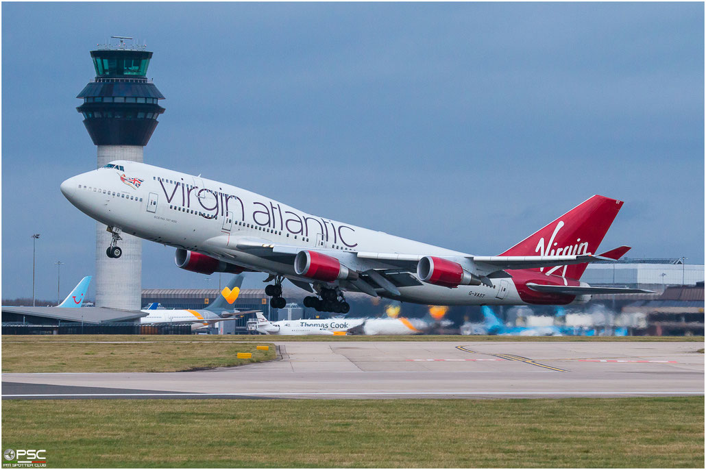 G-VAST  B747-41R  28757/1117  Virgin Atlantic Airways @ Manchester 2015 © Piti Spotter Club Verona 