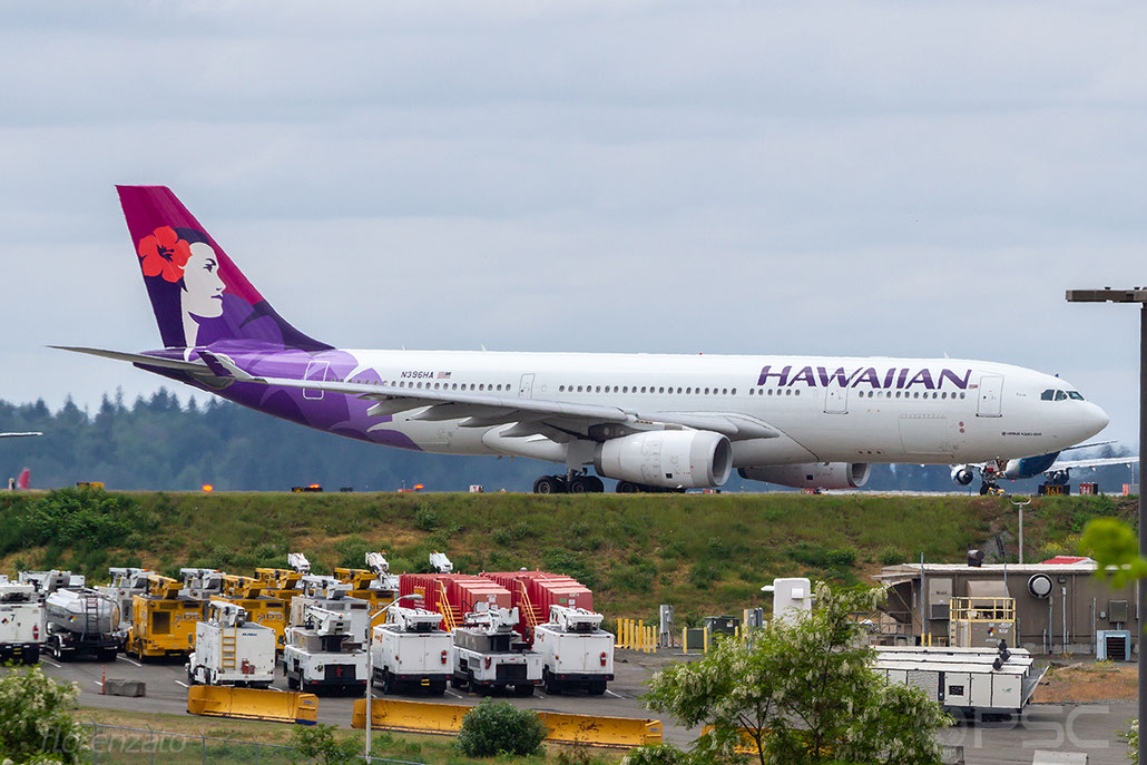 N396HA A330-243 1488 Hawaiian Airlines @ Seattle Tacoma 05.2018 © Piti Spotter Club Verona