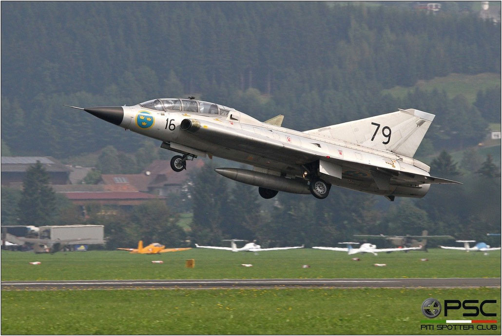 No marks - SB37 - Saab 37 Viggen © Piti Spotter Club Verona 