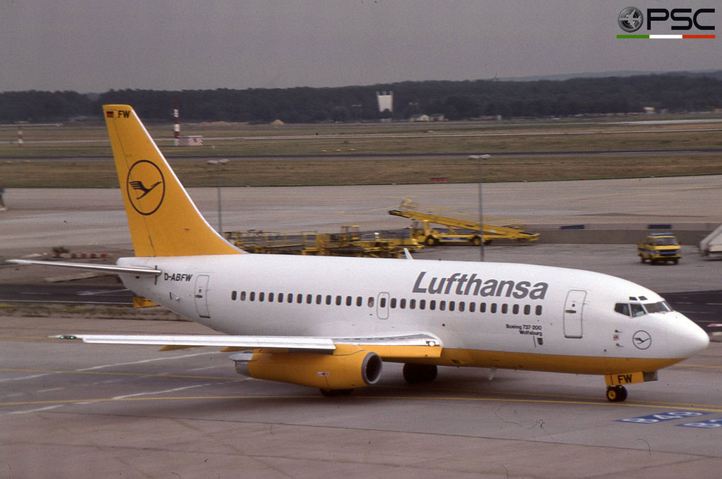 D-ABFW B737-230 22127/745 Lufthansa © 2018 courtesy of Marco Ceschi - Piti Spotter Club Verona