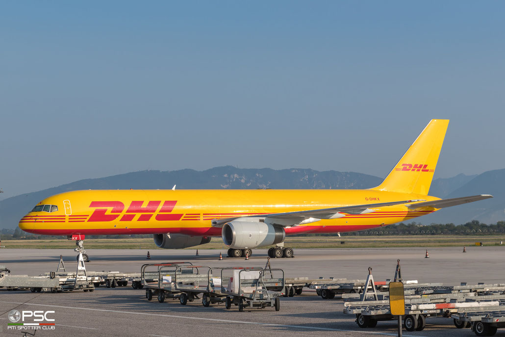 G-DHKX  B757-23APF  24971/340  DHL Air  @ Brescia 2020 © Piti Spotter Club Verona 