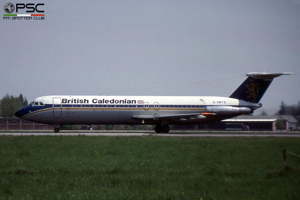 G-AWYR BAe111-501EX 174 British Caledonian Airways © 2018 courtesy of Marco Ceschi - Piti Spotter Club Verona