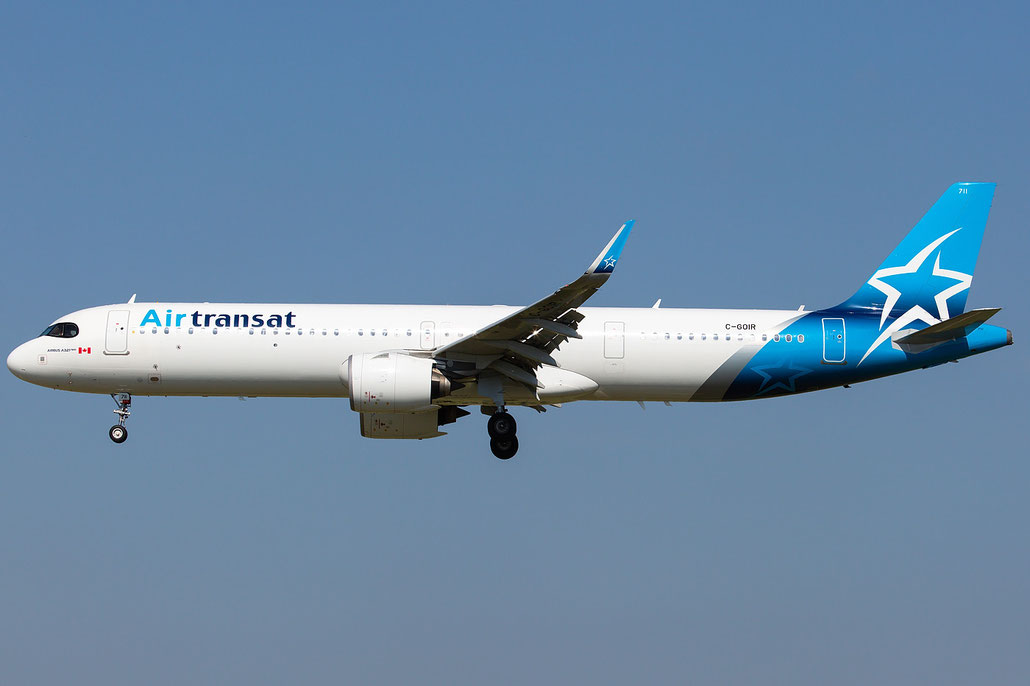 C-GOIR Airbus A321-271NX 10866  PW1133G 711 Air Transat 2022 @ Barcellona BCN 09 2025 © Piti Spotter Club Verona