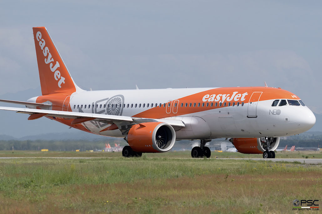 G-UZHB A320-251N 7705 easyJet @ Milano Malpensa Airport 05.05.2018 © Piti Spotter Club Verona