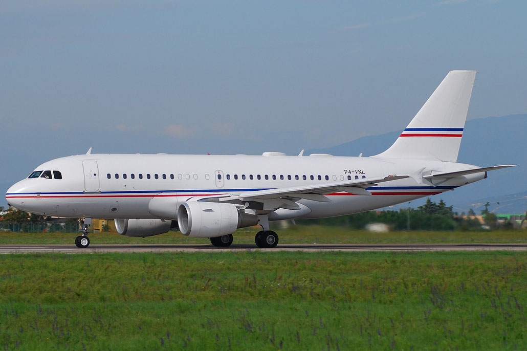 P4-VNL A319-115 (ACJ) 2921 Global Jet Luxembourg