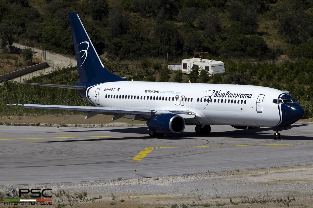 EI-GAX B737-8Z0 30073/487 Blue Panorama Airlines @ Skiathos Airport 07.2017 © Piti Spotter Club Verona