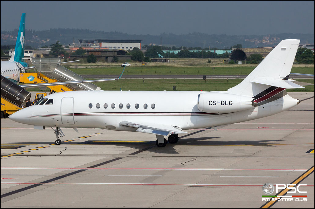 CS-DLG Falcon 2000EX-EASy 144 NetJets Europe @ Aeroporto di Verona 27.05.2018  © Piti Spotter Club Verona