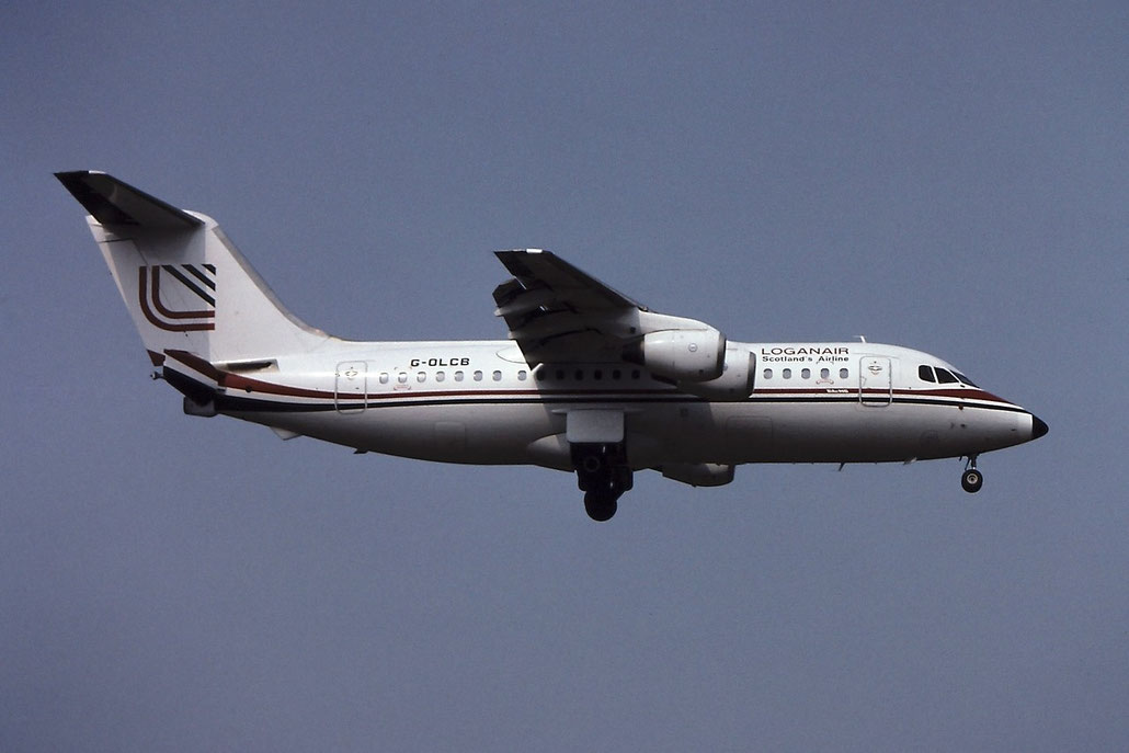 G-OLCB  BAe146-200  E2103  Loganair  @ Aeroporto di Verona © Piti Spotter Club Verona