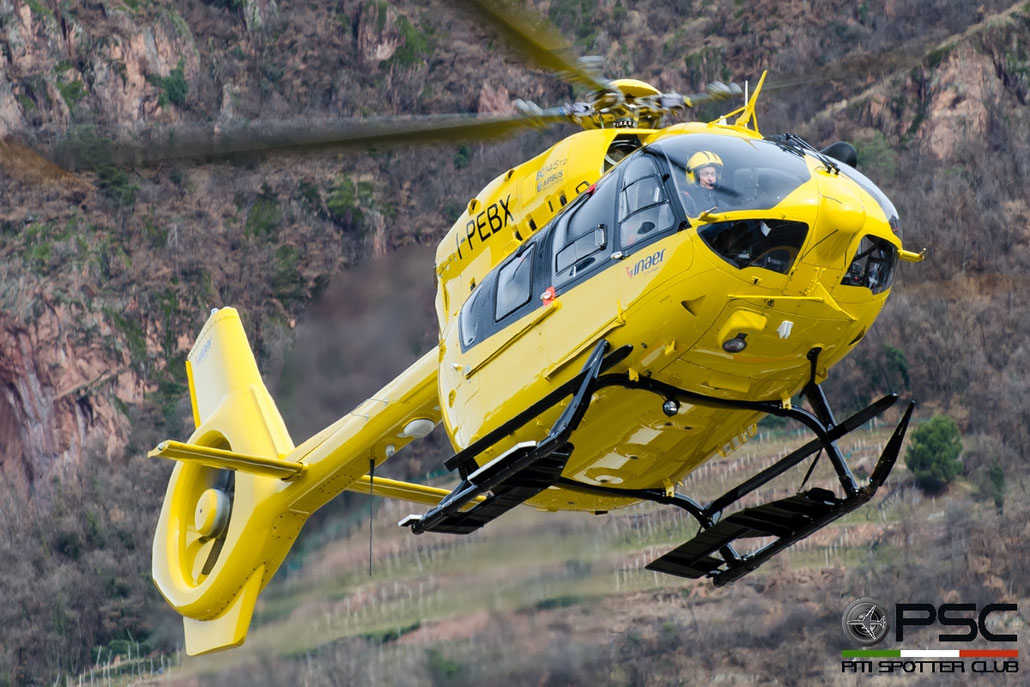 I-PEBX. Airbus Helicopters EC145T2 [BK117D2] ( c/n 20003 ) @ Aeroporto di Bolzano © Piti Spotter Club Verona