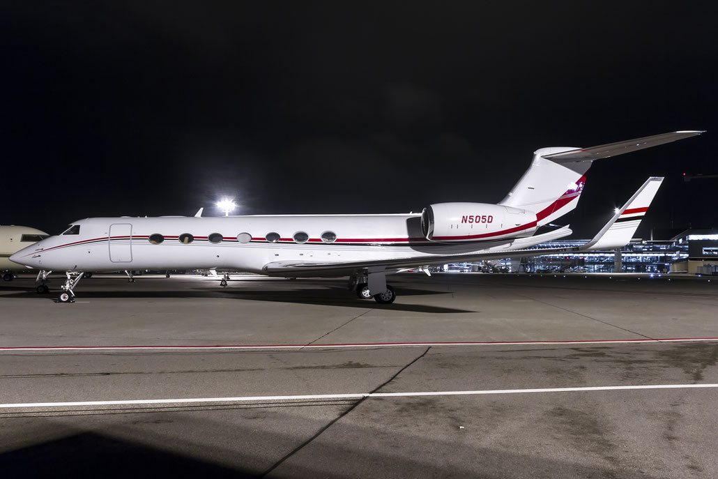 N505D G550 5323 Dow Chemical Co. @ Zurich Airport 21.01.2015 © Piti Spotter Club Verona