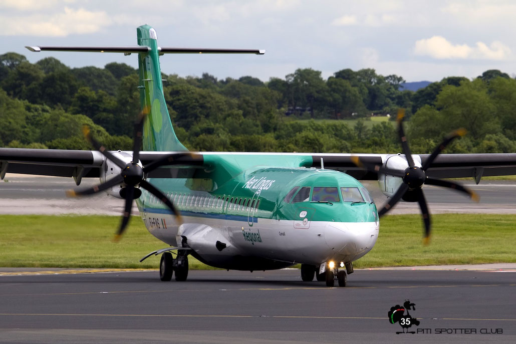 EI-FAS ATR72-212A 1083 Stobart Air opf Aer Lingus Regional @ Manchester Airport 21.06.2015 © Piti Spotter Club Verona