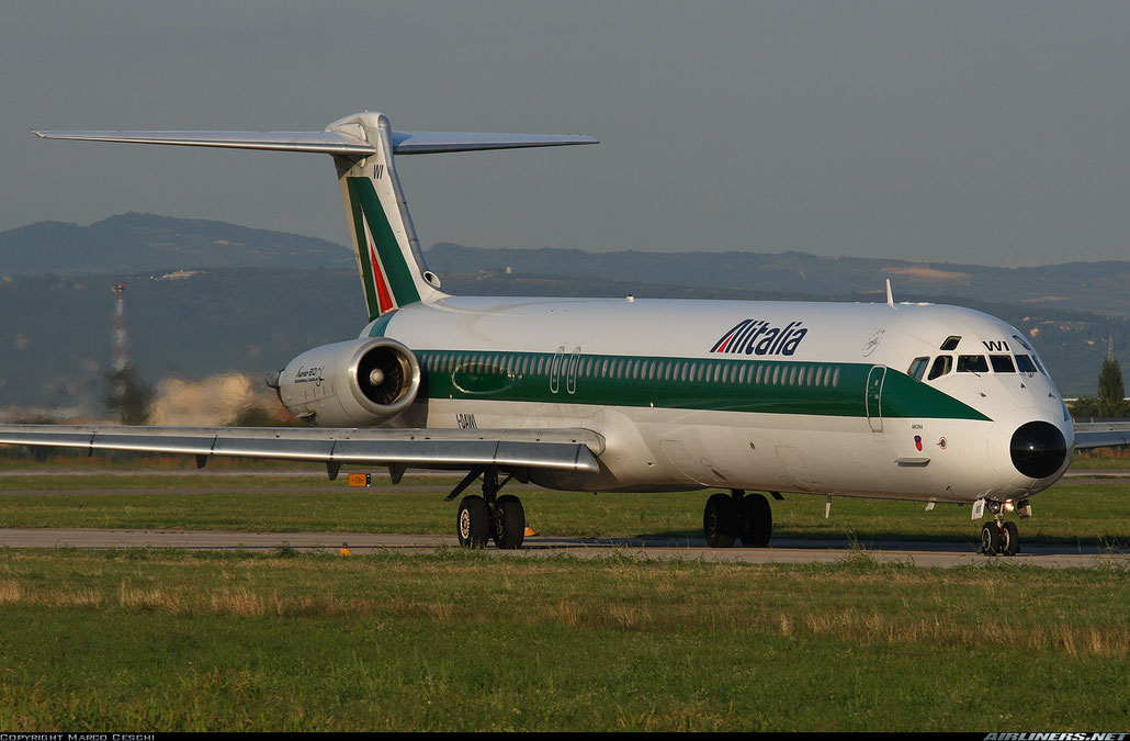 I-DAWI MD-82 49194/1130 Alitalia @ Aeroporto di Verona © Piti Spotter Club Verona