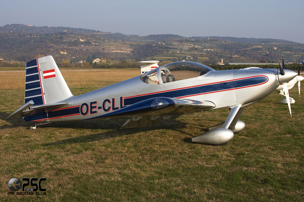 OE-CLL Van's Van's RV-9A RV9 91363 @ Aeroporto Verona Boscomantico © Piti Spotter Club Verona