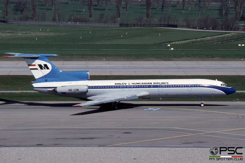 HA-LCM 79A325 Tu-154B-2 HA-LCM MALÉV © 2018 courtesy of Marco Ceschi - Piti Spotter Club Verona