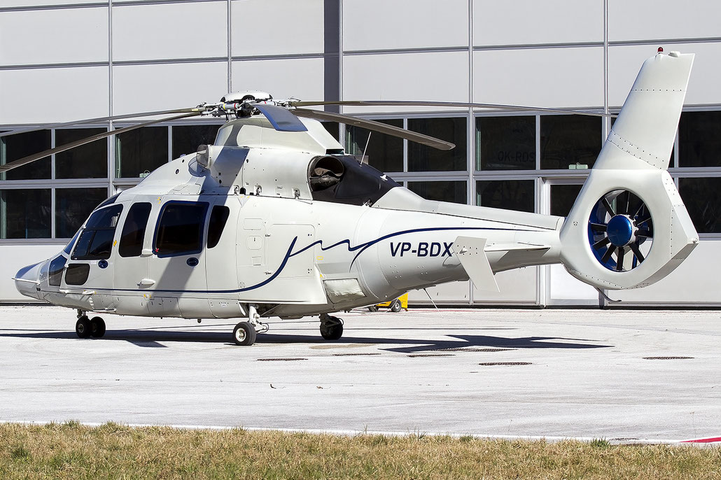 VP-BDX Private Eurocopter EC155 B1 @ Trento © 2022 Piti Spotter Club Verona