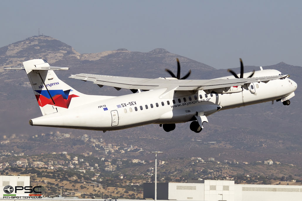 SX-SEV  ATR72-212A  699  Sky Express  @ Athens 2019 © Piti Spotter Club Verona 