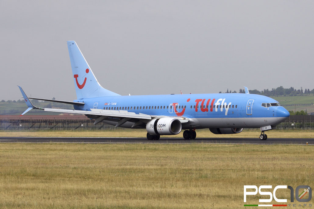 G-TUKM  B737-8K5  38097/3548  TUI Airways  @ Aeroporto di Verona  05 2022 © Piti Spotter Club Verona