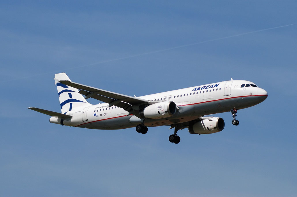 SX-DGI A320-232 3162 Aegean Airlines @ Aeroporto di Verona © Piti Spotter Club Verona
