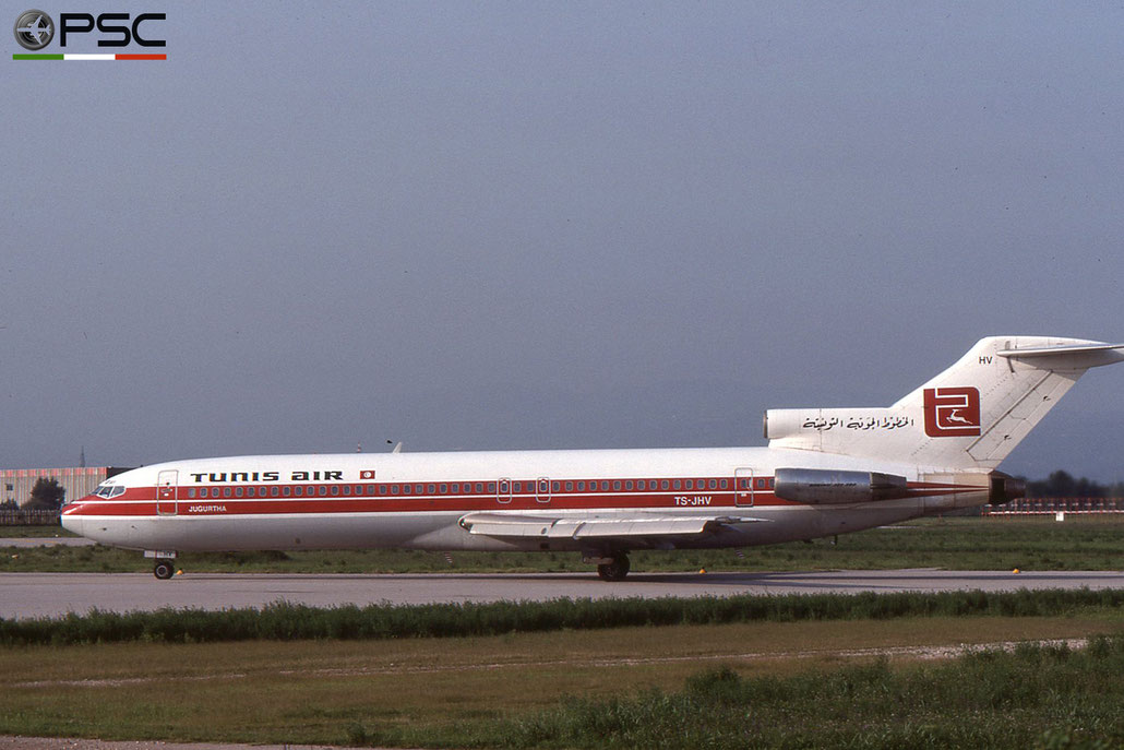 TS-JHV  B727-2H3  21319/1269  Tunisair @ Aeroporto di Verona © Piti Spotter Club Verona